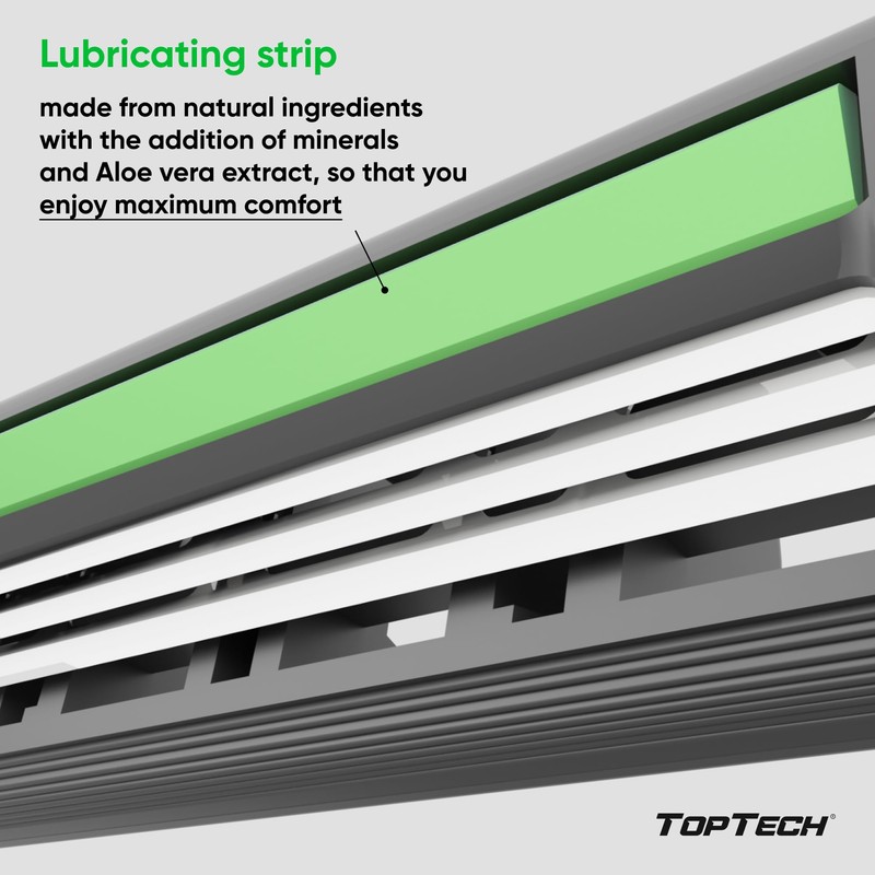 TopTech PRO 3 Razors for Men - Manual Shaving Razor