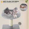 YITAHOME 54in Cat Tree Tower Condo, Multi-Level with Sisal Scratching