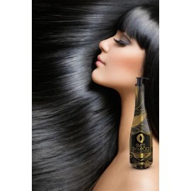 Ouro Shampoo Matizador Negro para Cabello Obscuro 1 lt