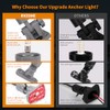 RVZONE 12-Inch Fold Down Anchor Light - 360° White LED