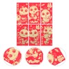 SEWACC 36pcs Traditional Red Envelopes for Snake Year Sturdy Money