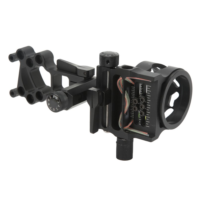 5 Pin Bow Sight Aluminium Alloy with Short Rod Archery