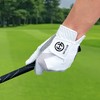 GH CLUB Men's Polyurethane Non-Slip Synthetic Leather Golf Gloves Two