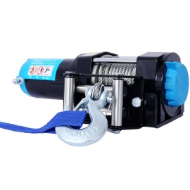 ATV/UTV Winch 12 V 3500LBS Electric Winch with Wire and Wireless Remote Control