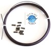 49 Strand Stainless Steel Black Vinyl Coated Cable Kit 30'