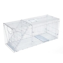Answer Live Catch Trap for Coyotes, Foxes, Armadillos & Other Large Pests – Heavy-Duty Humane Cage Trap – Durable Wildlife Control Solution