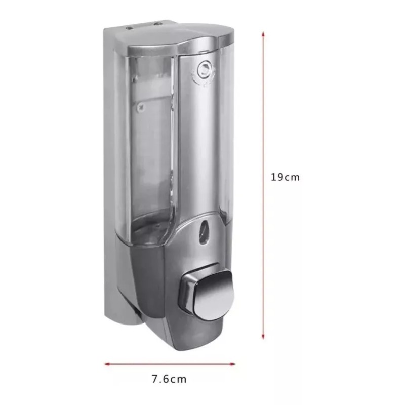 CB Dispensador Jabon Shampoo Loción Anti Bacterial Para Baño