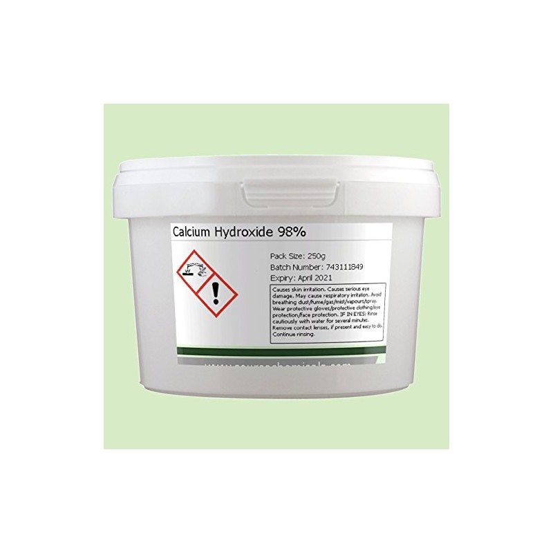 Calcium Hydroxide 95% 250g Including Delivery