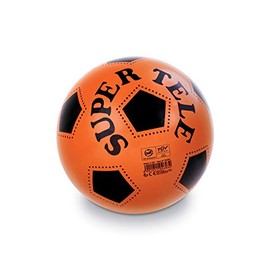 Mondo- SUPERTELE Fluo BIO Toys -Pallone Super Tele Bambino-Colori assortiti-BioBall-04603, Multicolore, 5, 04603