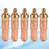 5Pcs Acetylene Cutting Tips Brass Copper Welding Nozzles Torch Consumables