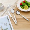 Koythin 4-Piece Cutlery Set, Stainless Steel Flatware Sets with Chubby