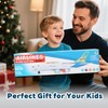 victob Airplane Toy with Bump & Go, Flashing Lights &