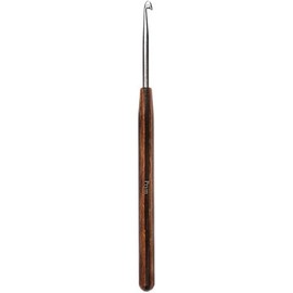Prym 223512 Crochet Hook Aluminium 3.0 mm Wooden Handle