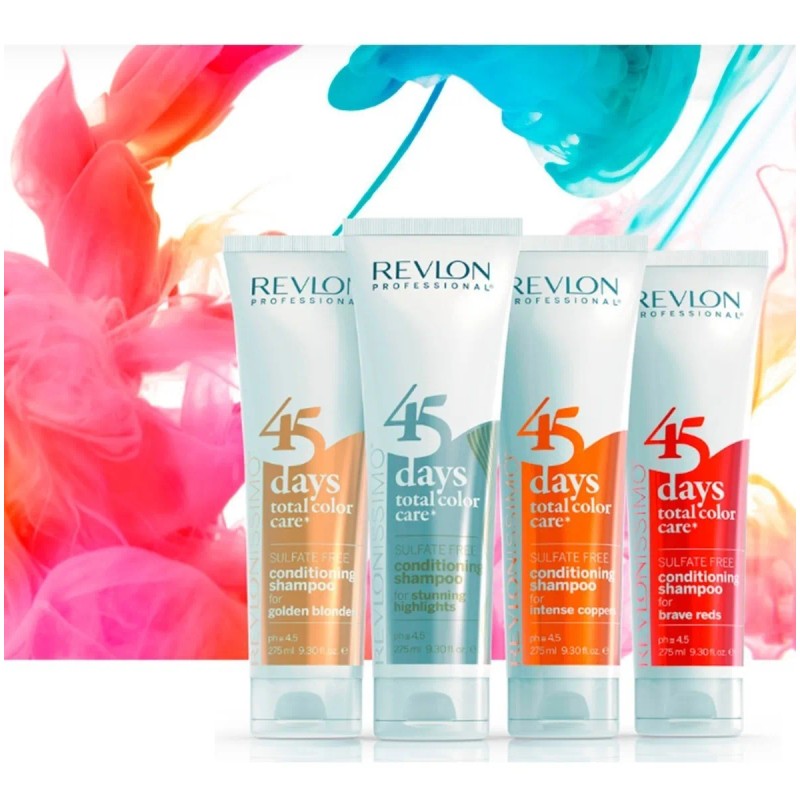 Shampoo Acondicionador Revlonissimo® 45 Days Tonos Rubios