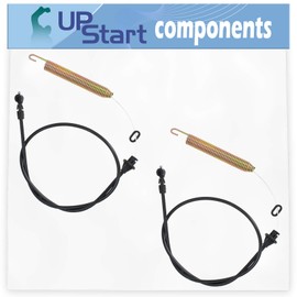 UpStart Components 2-Pack 532175067 Blade Clutch Cable Replacement for Craftsman 917279950 Riding Mower - Compatible with 175067 169676 Deck Clutch Cable
