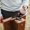 Surviveware Survival Fire Starter with Emergency Whistle, Paracord Handle, and
