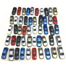 Angelicate Car Set, Diorama, Scene, Model, Mini Car, Selectable Scale (1/150 Scale, 50 Units)