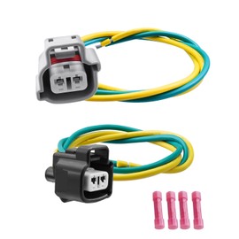 Windscreen Washer Pump & Fluid Level Sensor Connector Pigtail Harness Fit for Toyota Corolla Highlander Land Cruiser RAV4 FJ Cruiser Tundra Tacoma Prius 4Runner Camry 2003-2018 Replace 853150R030