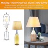 Make a Lamp or Rewire Kit,DIY Bottle Lamp Wiring Kit