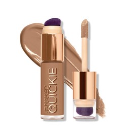 Urban Decay Quickie Concealer  Corrector de Ojeras Líquido, Alta Cobertura de Larga Duración con Acabado Mate Natural, Controla Brillo, Enriquecido