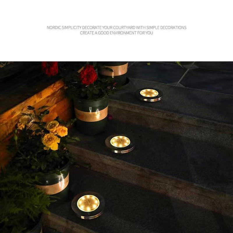 Solar Ground Lights Energy Saving ASB IP65 Automatic Solar Buried