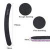 URAQT 15PCS Nail Files, Professional Nail File Double Sided Set,