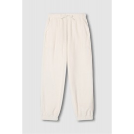JAJU [JAJU/자주] 여 극세사 조거핏 파자마 팬츠_아이보리 [JAJU] Women's Microfiber Jogger Fit Pajama Pants_Ivory
