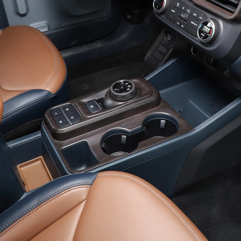 autotrim000 Oak Grain For Ford Maverick 2022-2024 Central Control Gear