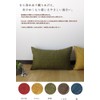 fabrizm 1452-bl-bl Rectangular Throw Pillow Cover Made in Japan 19.7