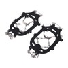 1 Pair 19 Steel Teeth Ice Gripper Traction Cleats Crampons