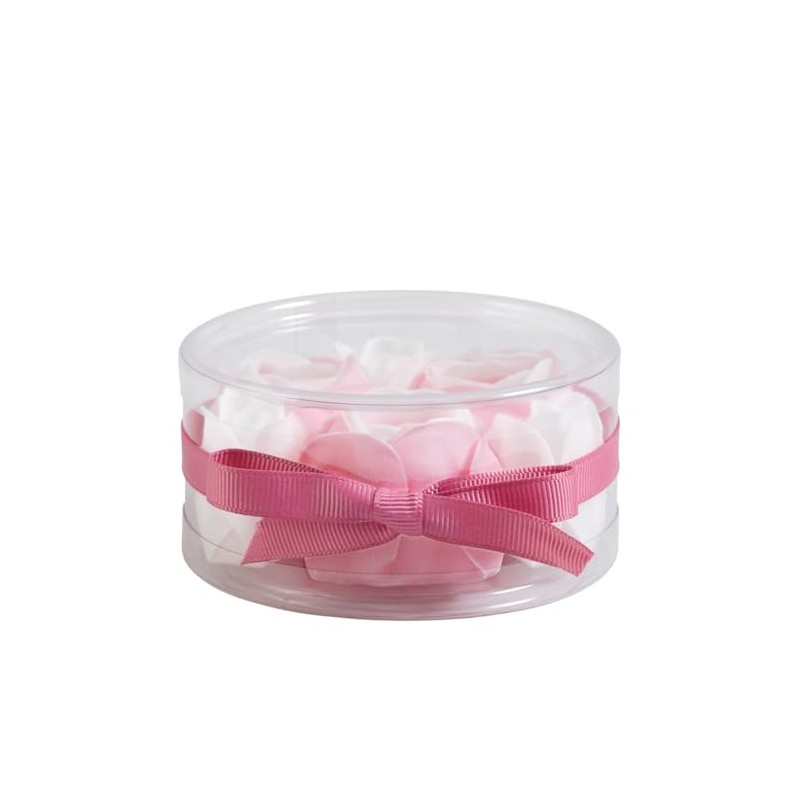 Mathilde M Set of 3 Camellias and 3 Roses Pink