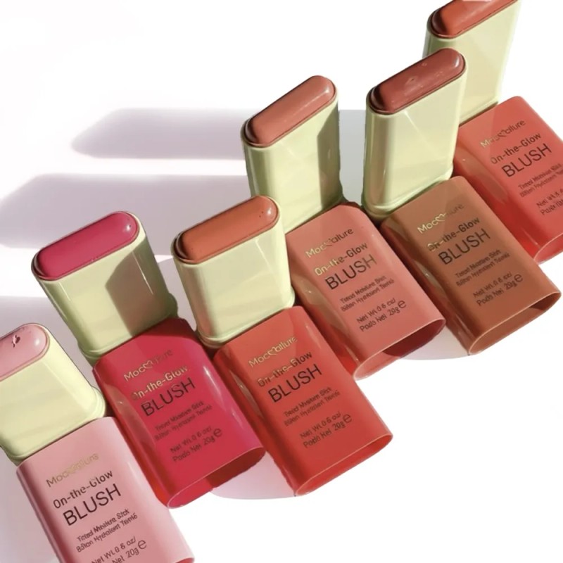 6 Piezas On-tre-glow Blush Mocoallure Multicolor