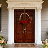 LJY 4 Wood Bead Garlands with Tassels, 2 Long and