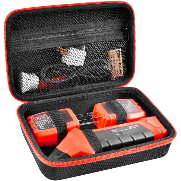 Case Compatible with Klein ET310 Tool AC Circuit Breaker Finder 80041 Outlet Repair Tool Kit RT250 Integrated GFCI Receptacle Tester and Accessories Electrical Tools Bag Storage Organizer