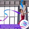 2-Pack Gradient Gymnastics Ribbons – 78.7 Inch Dance Ribbon with