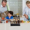 SZZHIYONG Premium Kitchen Sink Caddy Organiser with Drain Tray, Space-Saving