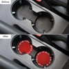 CGEAMDY 2 Auto Getränkehalter Untersetzer, Anti-Rutsch Auto Untersetzer, Auto Getränkehalter