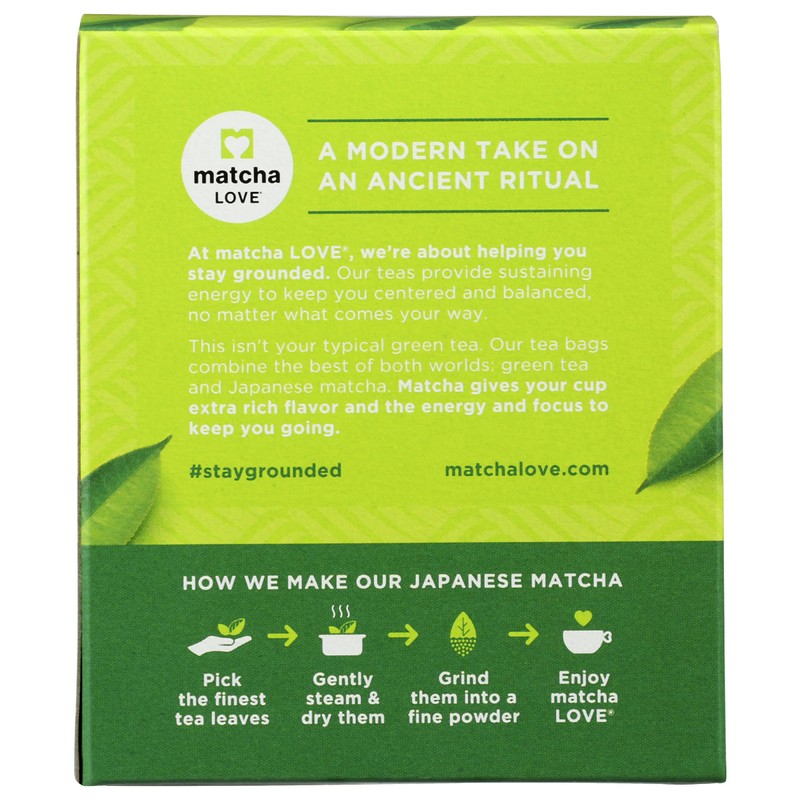 Matcha Love Japanese Green Tea, 10 Count