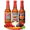 Marie Sharp's HOT HABANERO BEWARE COMATOSE and BELIZEAN HEAT Pepper