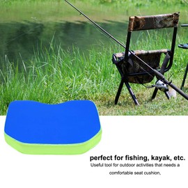 Boat Seat Cushion, Thick Soft Canoe Seat, Comfortable Kayak Seat Pad with Suction Cups, Multifunctional Portable Seat Pad