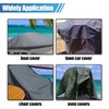 X AUTOHAUX Boat Cover Support Pole Adjustable Height from 12"