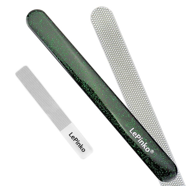 LePinko Long Lasting Nail File and Buffer Set 1 Diamond