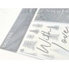 Money Wallets - Silver Snowflakes - (4 Pack) Ideal Christmas