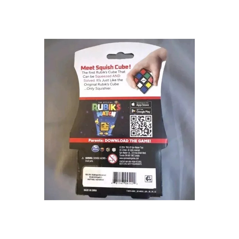 Spin Master Ltd Soft Foam Rubik’s Cube - Squishy 3x3