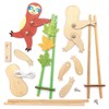 Baker Ross AX577 Sloth Wooden Acrobat Kits - Pack of