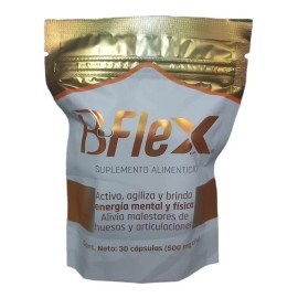 Suplemento Complejo Ultradvance Flex 500 Cápsulas Veganas Gluten