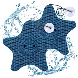 Pack of 2 Whirlpool Scum Absorber for Spa Whirlpool, Reusable Oil Absorbing Sponge, Hot Tub Oil Absorbing Sponge for Spa Whirlpool Scum, Whirlpool Accessories (Style B)