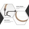 Frcolor Pack of 20 Ponytail Hooks Elastic Bands Hair Styling