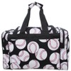 NGIL Baseball Print Duffle Bag
