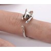 Miniblings Mouse Ring Mouse Mouse Pet Silver – Original Fashion